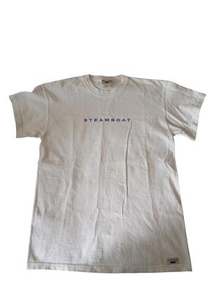Футболка  oarsman 913 біла з написом