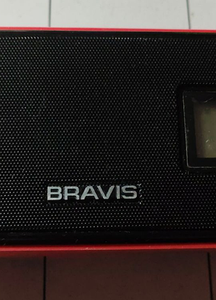 Портативная акустика bravis sm-122 со встроенным fm-приемником