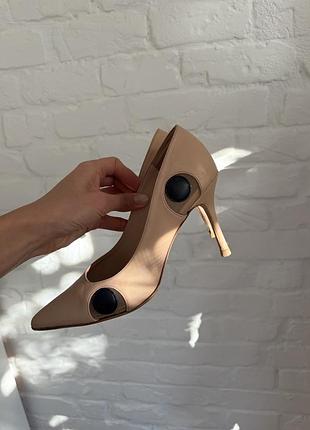Туфли manolo blahnik оригинал, кожа 6