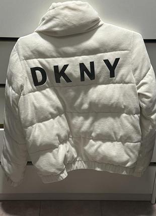 Куртка жіноча dkny тепла біла