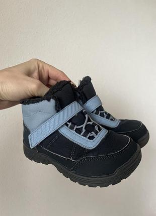 Черевики для дітей quechua термо, водонепроникні, розмір 25, устілка 16,5 см