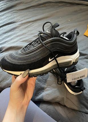 Кросівки дитячі nike чорні, розмір 35.5
