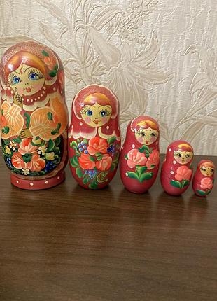 Сувенір матрьошка 5 в 1 2