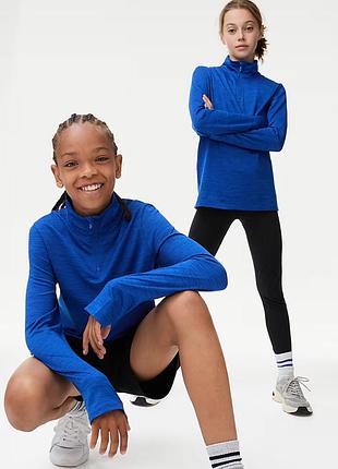 Фірмова спортивна кофта/лонгслів унісекс на 9-10 років m&s