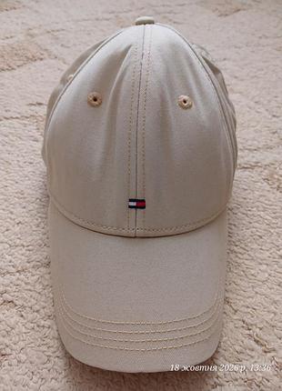 Бейсболка чоловіча tommy hilfiger бежева