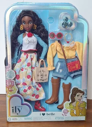 Лялька кукла фанатка дисней белль disney ily 4ever belle i love belle дісней бель