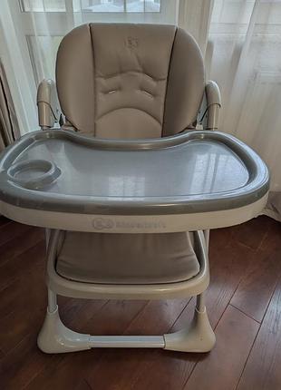 Стільчик для годування kinderkraft yummi grey