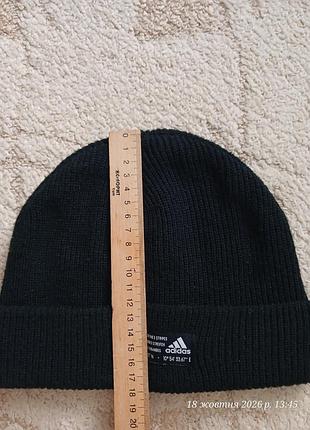 Шапка унісекс adidas чорна 3