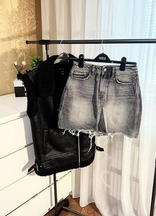 Котоновая юбка calvin klein 3