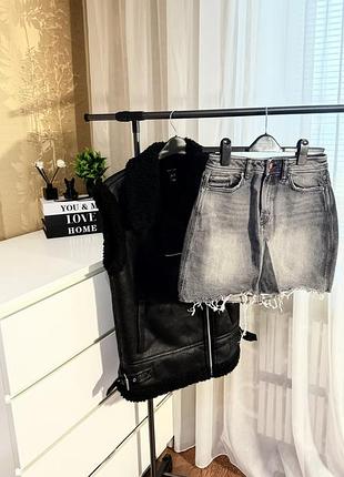 Котоновая юбка calvin klein 2
