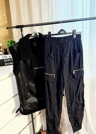 Женские штаны карго zara