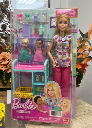 Ігровий набір barbie лікар (barbie baby doctor)