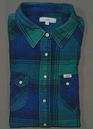 Комір 40 см lee  size s  фланелева картата сорочка qml516mkpn 
 100% cotton