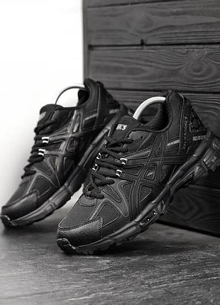Кросівки чоловічі asics gel kahana 8 black термо
