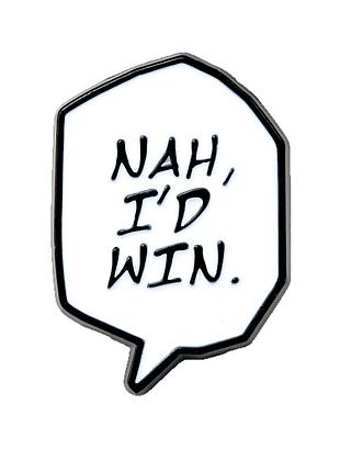 Значок пін аніме манга магічна битва сатору годжо nah, i'd win