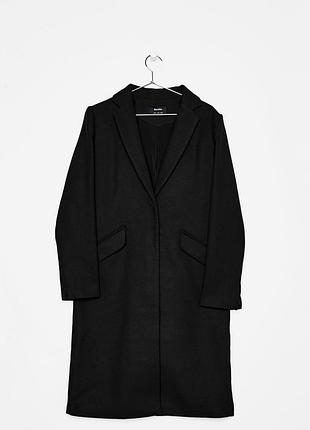 Пальто жіноче bershka осіннє чорне
