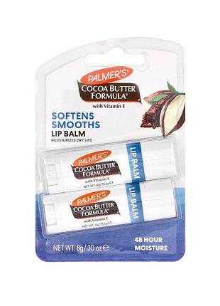 Бальзам для губ зволожуючий palmer’s cocoa butter formula 2 шт