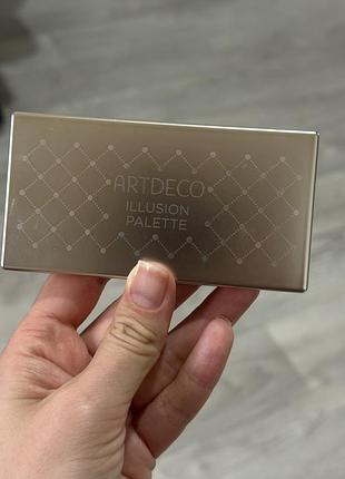 Палетка artdeco румяна +тіні для повік