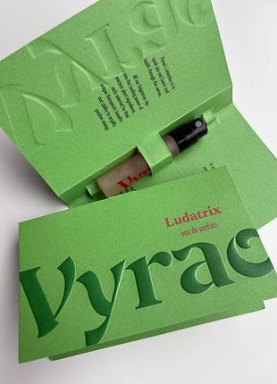 Мініатюра парфумованої води vyrao ludatrix eau de parfum