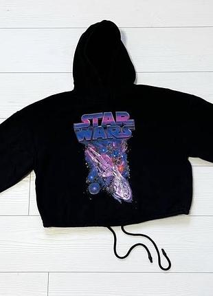 Кроп-худи h&amp;m divided «star wars» на флисе / размер l