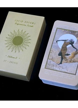 Карти таро усвідомлені сни (lucid dreams beginners tarot) od-30593, 78 карт, англійською bm