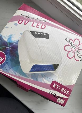 Лампа для манікюру kang tuo kt-805 uv-led 36 вт