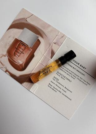 Мініатюра парфумованої води phlur not your baby eau de parfum