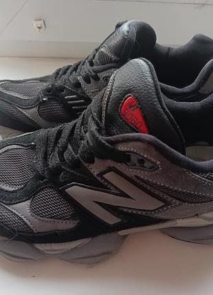 Кросівки new balance унісекс сірі, розмір 38-39, замша+текстиль