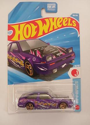 Колекційна моделька hot wheels, фіолетова