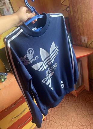Світшот чоловічий adidas originals fc spiez темно-синій