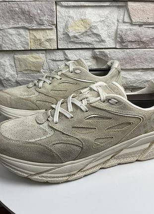 Оригінальні кросівки hoka clifton l suede