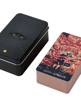 Карти таро призма бачень (prisma visions tarot) у металевій коробці od-30528 bm