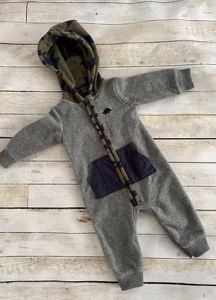 Чоловічки унісекс carter's флісові з капюшоном 6 місяців