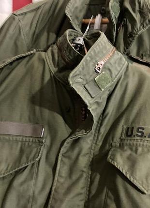 Куртка танкер м-65, контракт,alpha industries 73 рік. medium long.