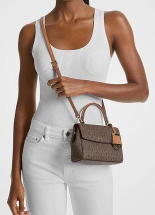 Сумка michael kors ava лого 6