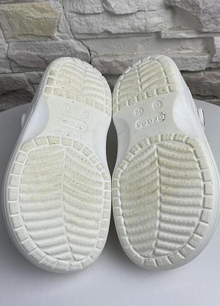 Дитячі тапкі crocs baya lined clog 5