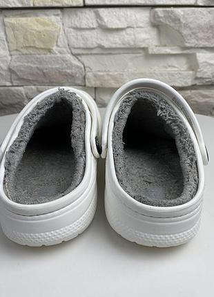 Дитячі тапкі crocs baya lined clog 4