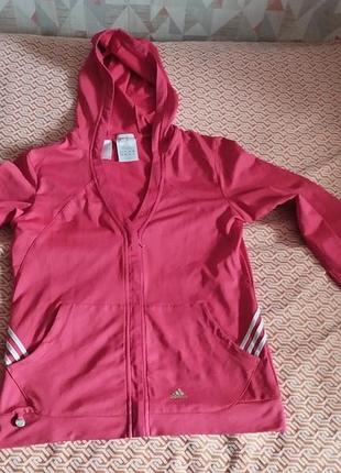 Женская спортивная кофта adidas clima365 climalite (размер s / 176 см)