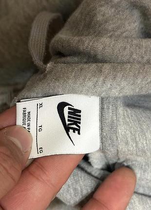 Nike сірий зіп худі оригінал 7