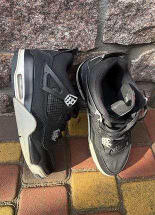 Кросівки чоловічі jordan 4 retro black cat
