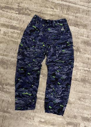 Чоловічі штани карго nike acg «smith summit» water-repellent uv cargo trousers