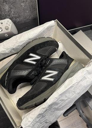 Кросівки чоловічі new balance 990 v5 чорний 9.5 us