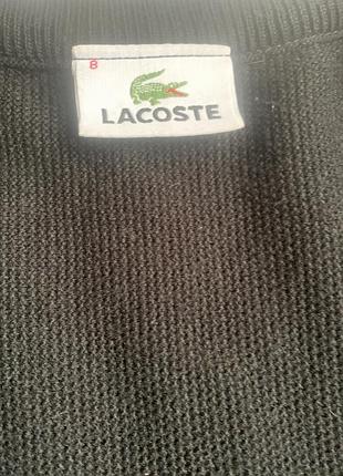 Светр чорний  чоловічий lacoste 60% вовни в ідеальному стані