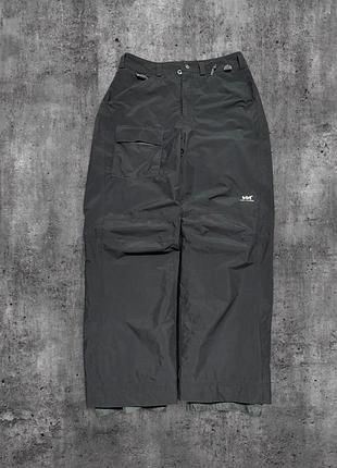 Штани helly hansen оригінал чорні лижні хеллі хансен карго мембрана зимові