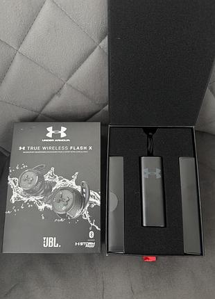 Бездротові навушники jbl under armour true wireless flash x black