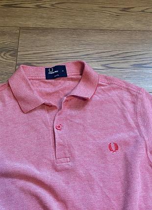 Чоловіче поло fred perry, рожеве, розмір m