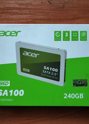 Ssd-накопичувач acer predator sa100 240gb 2.5" sataiii