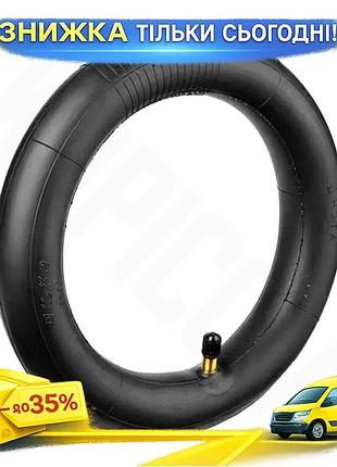 Ku камера для самокатов universal fit grey's 8х1/2x2 av 22мм для электросамокатов с прямым вентилем бу uni2l_k