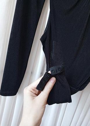 Стильне чорне боді boohoo. 4