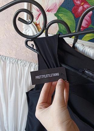 Красиве чорне боді prettylittlething. 3